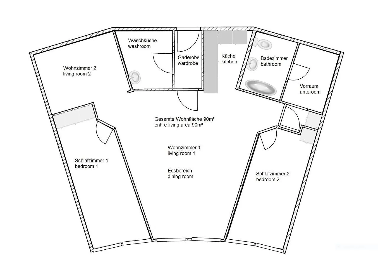 Ruhige Wohnung Im Gasometer Wien *Wifi*U3*Netflix* Διαμέρισμα Βιέννη